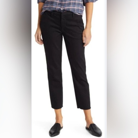 New FRANK & EILEEN Sz 6 Black Italian Performance Denim
Wicklow Crop Pants - Picture 9 of 9